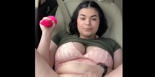 Car ride orgasm  