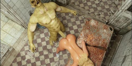 3d monster sex