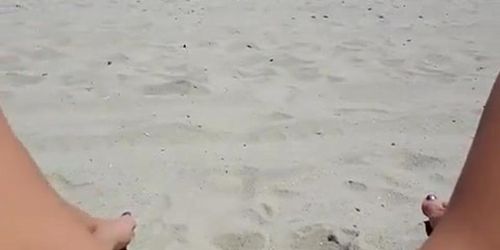 beach masturbation