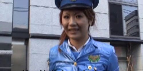 ZENRA | SUBTITLED JAPANESE AV - Subtitled Japanese public nudity miniskirt police striptease