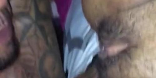 Chewing on Latina taste hairy pussy mhmhm (Fatpussy )