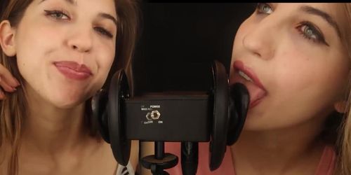 ASMR Ear licking