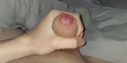 Teen Boy Cumming on T-shirt. Snapchat: Youngsnap02