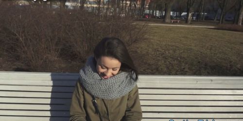 Sweet amateur facialized in leaked sextape