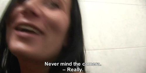 College Party Toilet Screw