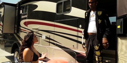 Hot Teen Convinces Step-Dad To Bring Her To A Rap Festival- OutOfTheFamily