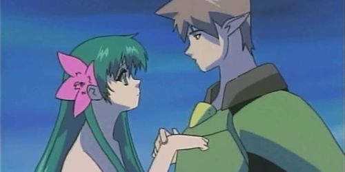 Anime princess sucking a stiffy in sixtynine