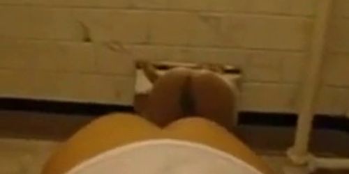 Ass to mouth for an anorexic white trash slut - video 1