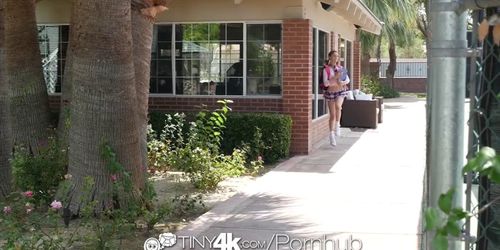 TINY4K After School Studying Makes Teens Pussy Wet