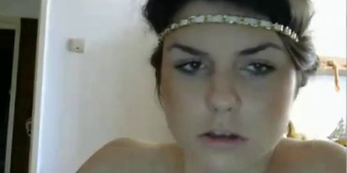 Pretty girl naked on cam - video 2