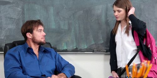 High school teen spunked - video 1