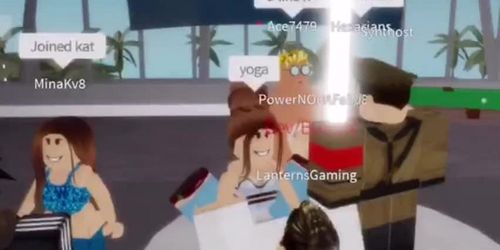 Roblox stripper girl gets fucked rough in a public while other strippers get fucked aswell +discord