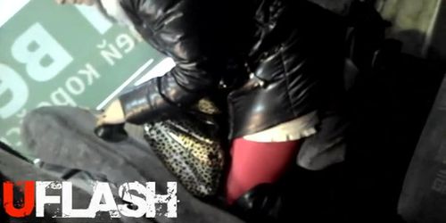 Dickflash on the Bus - Tnaflix.com