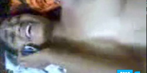 amateur desi couple with phone - video 1