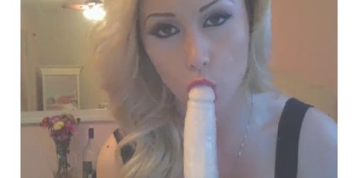 30 Mins of Candi_Tits95 being a Chainsmoking Blonde Slut