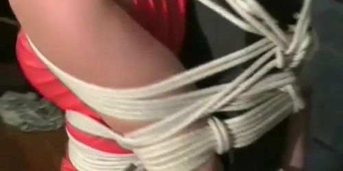 Beverly Cox is a sucker for bondage play