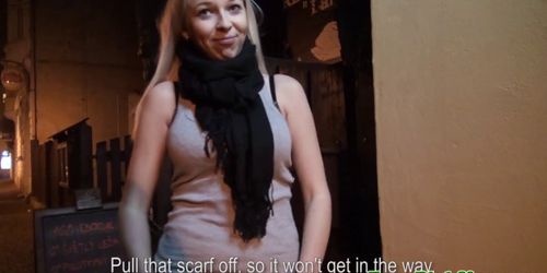 Pulled euro amateur giving head before sex