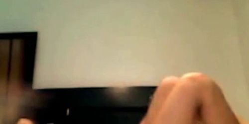 Busty playing with her tits and dildo in her bedroom - video 2