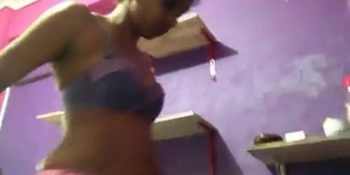 22 Slim tamil girl ride on the her bf with loud 