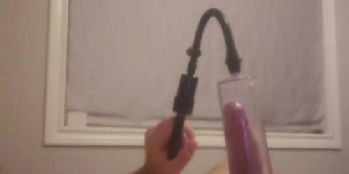 Testing My New Penis Pump - Massive Cumshot