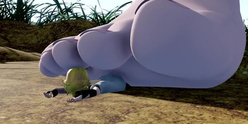 Giantess FootGrinding 2