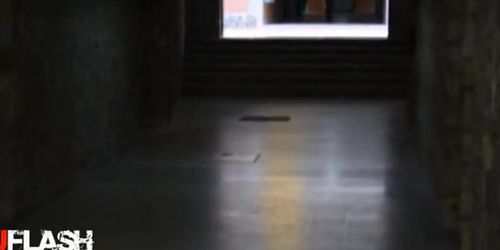Nude Walk At School 3