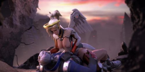 Mercy Screw With Soldier Overwatch Full Hd Nsfw