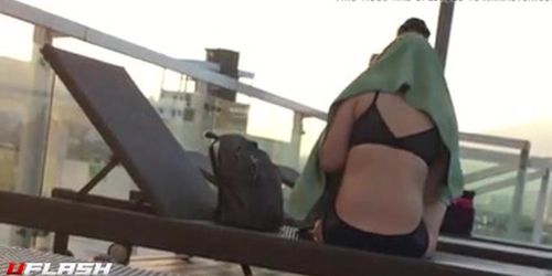 Flashing en piscina