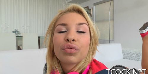 Sucking an extremely huge cock - video 41