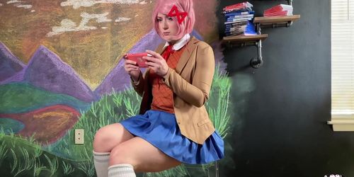 Natsuki Upskirts n Wedgies DDLC TEASER OmankoVivi Doki Doki Literature Club