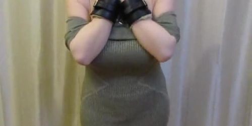 Kigurumi in handcuffs