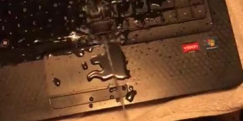 Couldn’t Fix Laptop, So I Pissed On It