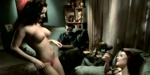 Anjanette Clewis Breasts,  Thong Scene  in Suburban Nightmare