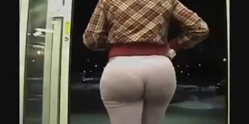 big booty wearing ass eating panties at cvs