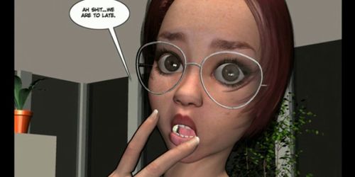 3d comics threesome fucking