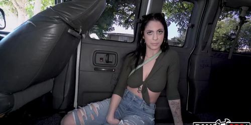 Bangbros - Payback is a Bitch On The Bus (Melody Foxx)