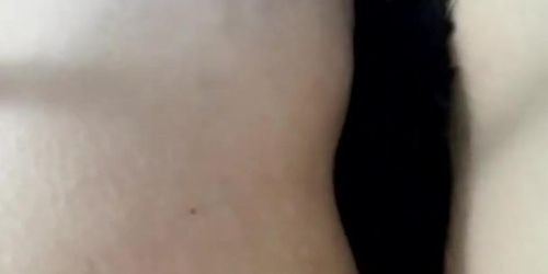 Pulling My Wife's Nipples and Facefucking Her