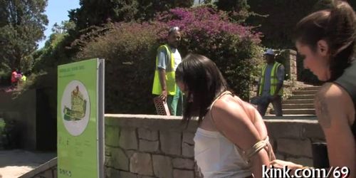 Naked public punishment - video 2