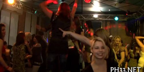Group sex wild patty at night club - video 70