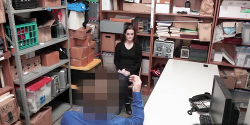 Tali Dova Pumps that tight pussy on top of the LP Officer
