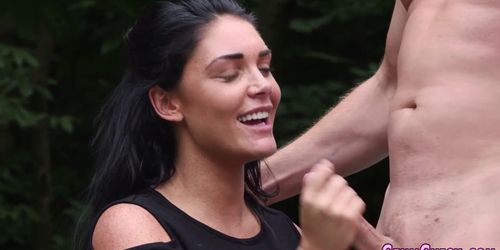 Bossy Dominas Tug Cumshot