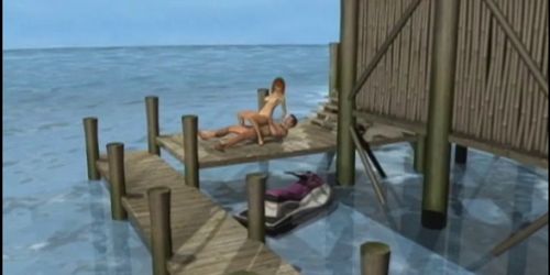 Sexy 3d animation riding bigcock