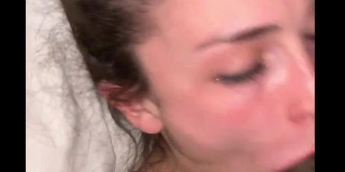 This french bitch loves sucking cock with cumshot