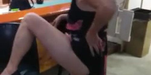 Bar slut wife flash