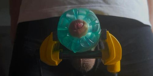 Thick cocked milenial thrusts into toys for you