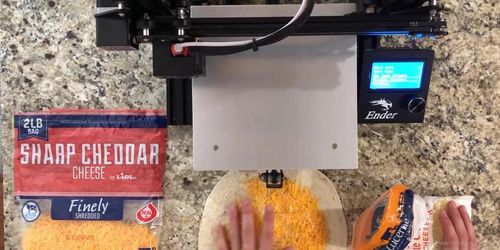 I show you how to make a quesadilla on a 3D printer while I reflex on the wonderful gift of life (Trinity )