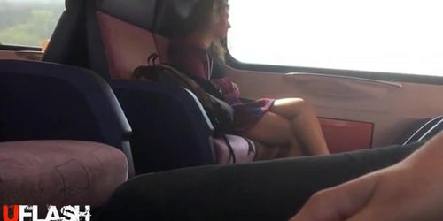 Flash Teen on Train
