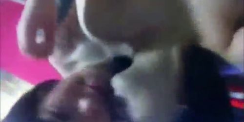 self shoot cute korean teen gets fucks