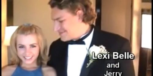 Hot blonde teen fucked by a big dick after prom (Lexi Belle)