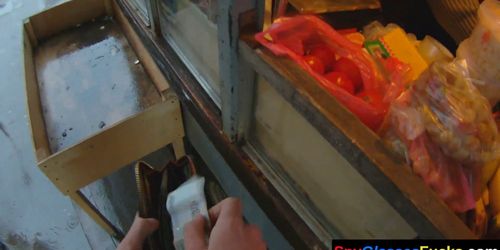 Pulled eurobabe gets POV pounded by stranger